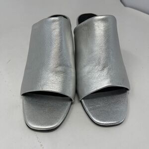 SOL SANA Marcy Mule Silver sz 6.5